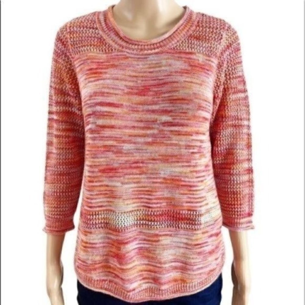 Vintage Y2K colorful JohnPaulRichard sweater top size small style M0447649j